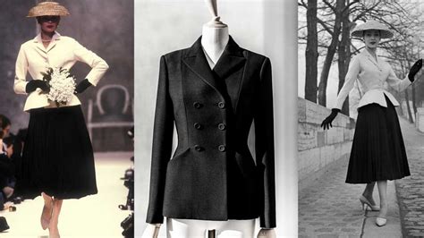 pièce phare dior|veste bar dior 1947.